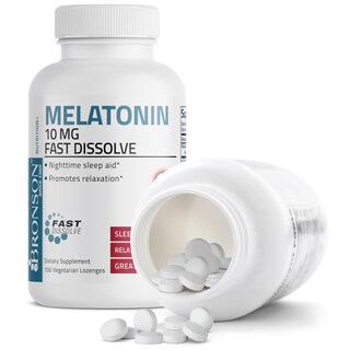 Foto 6 | Foto 6 | Suplemento Bronson Melatonin 10 Mg De Disolución Rápida 100 Comprimidos - Venta Internacional.