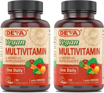 Foto 1 | Foto 1 | Suplemento Multivitamínico Y Mineral Vegano Deva 90 Comprimidos X2 - Venta Internacional.