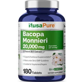 Foto 1 | Foto 1 | Suplemento De Extracto De Hoja Monnieri De Bacopa De Nusapure De 20,000 Mg - Venta Internacional.