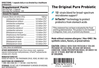 Foto 4 | Foto 4 | Suplemento Probiótico Klaire Labs Ther-biotic Complete 25b Cf - Venta Internacional.