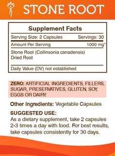 Foto 3 | Foto 3 | Suplemento Secrets Of The Tribe Stone Root 60 Cápsulas - Venta Internacional.