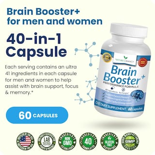 Foto 4 | Foto 4 | Suplementos Brain Booster Nature's Branch Advanced, 60 Píldoras - Venta Internacional.