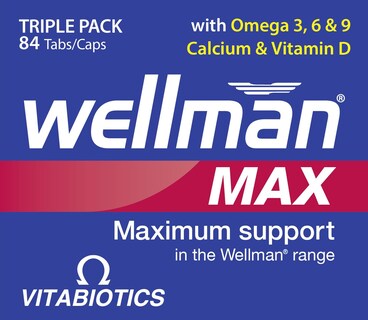 Foto 4 | Foto 4 | Suplemento Vitabiotics Wellman Max, Paquete De 84 Cápsulas - Venta Internacional.