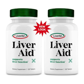 Foto 1 | Foto 1 | Suplemento Liverite Liver Aid, Paquete De 2, 120 Tabletas (240 G En Total) - Venta Internacional.