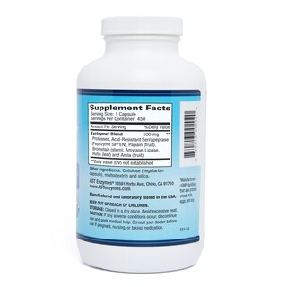 Foto 3 | Foto 3 | Suplemento Ast Enzymes Excellacor-450 Cápsulas Vegetarianas - Venta Internacional.
