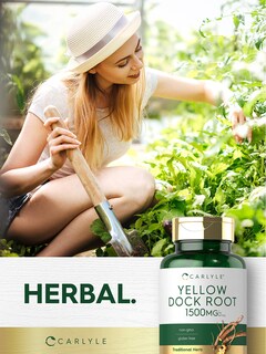 Foto 6 | Foto 6 | Suplemento Carlyle Yellow Dock Root, Cápsulas De 1500 Mg, 200 Unidades - Venta Internacional.