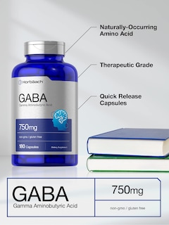 Foto 3 | Foto 3 | Suplemento Horbäach Gaba 750 Mg 180 Cápsulas Sin Ogm Sin Gluten - Venta Internacional.