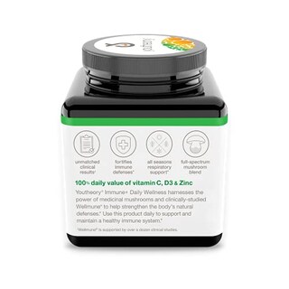 Foto 7 | Foto 7 | Suplemento Youtheory Immune+ Daily Wellness 60 Cápsulas - Venta Internacional.