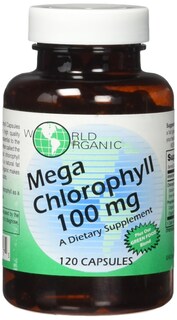 Foto 1 | Foto 1 | Suplemento World Organics Mega Chlorophyll 100 Mg 120 Cápsulas - Venta Internacional.