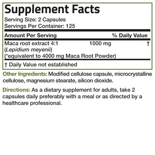 Foto 6 | Foto 6 | Suplemento Bronson Maca Root Extra Lepidium Meyenii 250 Cápsulas - Venta Internacional.