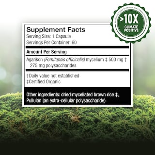 Foto 3 | Foto 3 | Suplemento Host Defense Agarikon Mushroom 60 Cápsulas - Venta Internacional.
