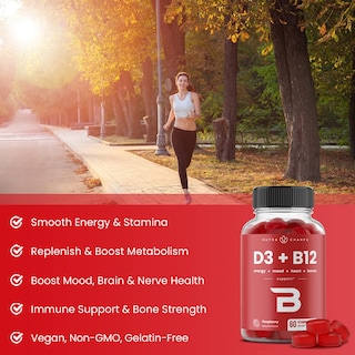 Foto 4 | Foto 4 | Gomitas De Vitamina D3 Y Vitamina B12 Nutrachamps 120 Unidades (paquete De 2) - Venta Internacional.