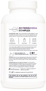 Foto 4 | Foto 4 | Suplemento Type Zero Ksm-66 Extracto De Raíz De Ashwagandha 1200 Mg - Venta Internacional.