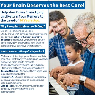 Foto 5 | Foto 5 | Suplemento: Gomitas De Fosfatidilserina Sin Azúcar De Nextdia, 300 Mg - Venta Internacional.