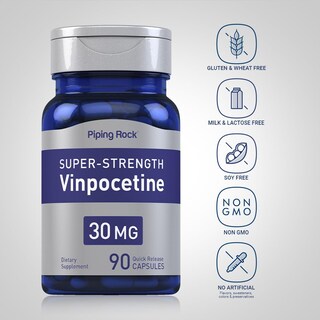 Foto 3 | Foto 3 | Suplemento Piping Rock Vinpocetina 30 Mg 90 Cápsulas - Venta Internacional.