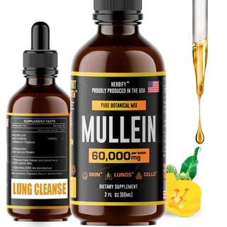 Foto 1 | Foto 1 | Tintura Herbify, Extracto De Gordolobo, 60 Ml, Sin Alcohol, Orgánico - Venta Internacional.