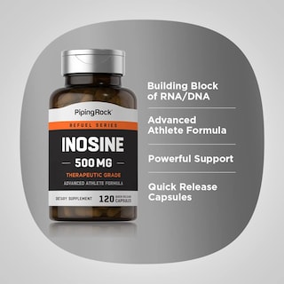Foto 4 | Foto 4 | Suplemento Piping Rock Inosine 500 Mg 120 Cápsulas - Venta Internacional.