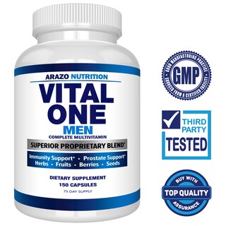 Foto 2 | Foto 2 | Suplemento Arazo Nutrition Vital One Multivitamínico Para Hombres 150 Ca - Venta Internacional.