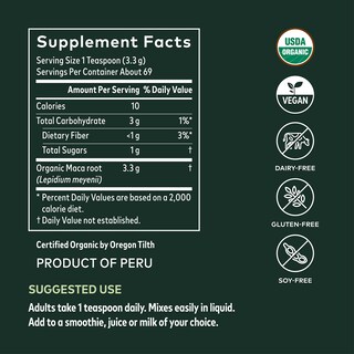 Foto 2 | Foto 2 | Suplemento Gaia Herbs Maca En Polvo Natural Energy 200 Ml - Venta Internacional.