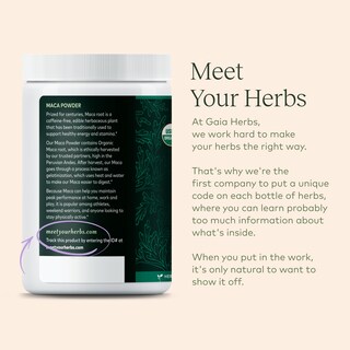 Foto 7 | Foto 7 | Suplemento Gaia Herbs Maca En Polvo Natural Energy 200 Ml - Venta Internacional.