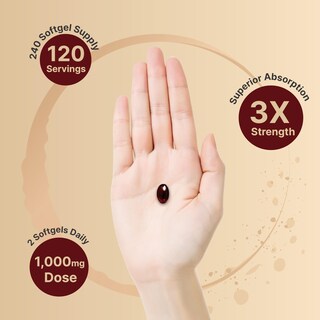 Foto 4 | Foto 4 | Suplemento De Aceite De Krill Antártico Naturebell 1000 Mg 240 Cápsulas Blandas - Venta Internacional.