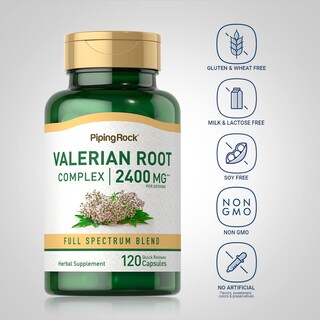 Foto 3 | Foto 3 | Suplemento: Extracto De Raíz De Valeriana Piping Rock, 2400 Mg, 120 Cápsulas - Venta Internacional.