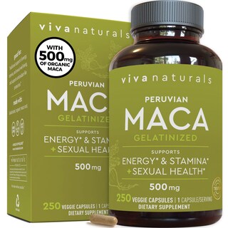 Foto 1 | Foto 1 | Suplemento Viva Naturals De Raíz De Maca Peruana 250 Cápsulas 500 - Venta Internacional.