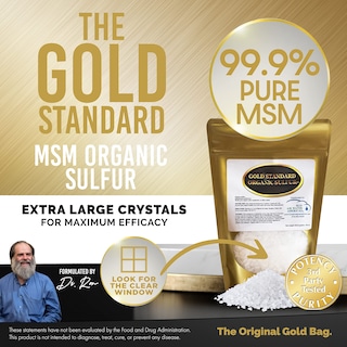 Foto 2 | Foto 2 | Cristales De Azufre Orgánicos Gold Standard 907 G, 99.9% De Msm Puro - Venta Internacional.