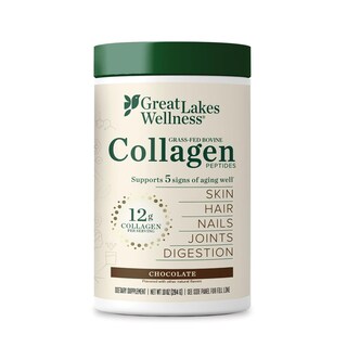 Foto 1 | Foto 1 | Péptidos De Colágeno En Polvo Great Lakes Wellness Chocolate, 300 Ml - Venta Internacional.