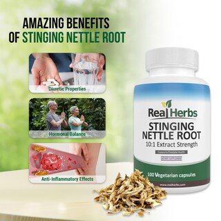 Foto 3 | Foto 3 | Suplemento De Extracto De Raíz De Ortiga Punzante De Hierbas Reales 7500 Mg - Venta Internacional.