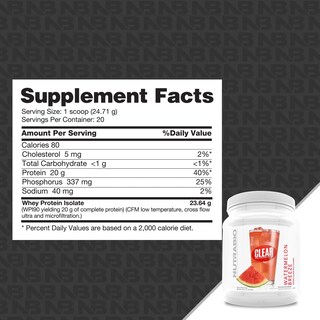Foto 2 | Foto 2 | Proteína De Suero Aislada Nutrabio Clear Wpi-90 20 G De Proteína - Venta Internacional.