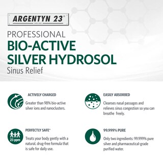 Foto 4 | Foto 4 | Aerosol Nasal Argentyn 23 Professional Bio-Active Silver - Venta Internacional