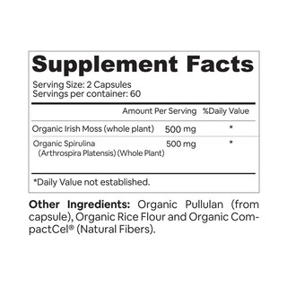 Foto 5 | Foto 5 | Suplemento De Musgo Marino De Atlantic Naturals Con Espirulina 1000 Mg - Venta Internacional.