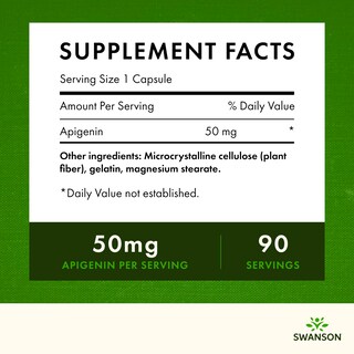 Foto 3 | Foto 3 | Suplemento Swanson Ultra Apigenin, 50 Mg, 90 Cápsulas, Paquete De 2 - Venta Internacional.