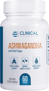 Foto 1 | Foto 1 | Suplemento Clinical Effects Ashwagandha 60 Cápsulas - Venta Internacional.