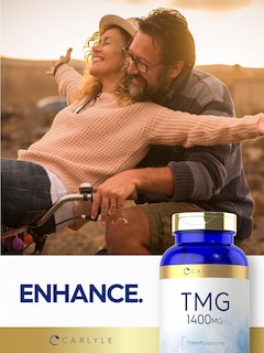 Foto 6 | Foto 6 | Suplemento Carlyle Tmg 1400 Mg | 200 Cápsulas De Trimetilglicina - Venta Internacional.