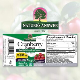 Foto 2 | Foto 2 | Suplemento De Extracto De Arándano Nature's Answer, 300 Ml, 10 000 Mg - Venta Internacional.