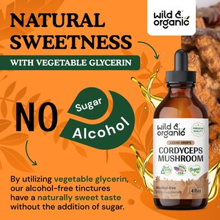 Foto 5 | Foto 5 | Suplemento Orgánico Y Salvaje Para Cordyceps Sinensis, 118 Ml, Vegano - Venta Internacional.