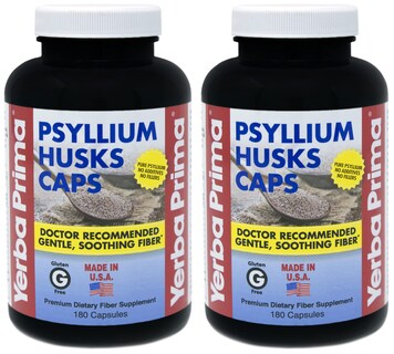 Foto 1 | Foto 1 | Suplemento Yerba Prima Psyllium Husk Caps 180 Cápsulas (x2) - Venta Internacional.