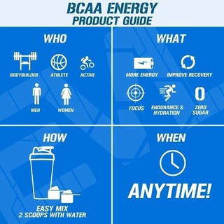 Foto 6 | Foto 6 | Suplemento Bcaa Energy Powder De Evlution Nutrition 30 G - Venta Internacional.