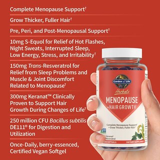 Foto 3 | Foto 3 | Suplemento Garden Of Life Herbals Menopause 30 Porciones - Venta Internacional.