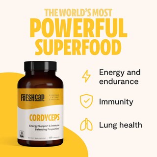 Foto 2 | Foto 2 | Suplementos Freshcap Cordyceps Mushroom 120 Cápsulas - Venta Internacional.