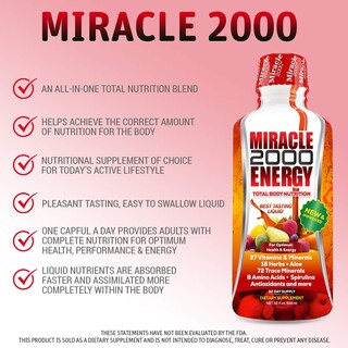 Foto 2 | Foto 2 | Suplemento Century Systems Miracle 2000 946 Ml - Venta Internacional.