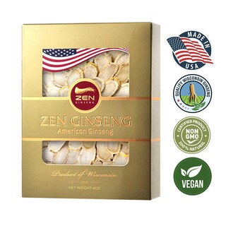 Foto 4 | Foto 4 | Rebanada De Ginseng Zen Ginseng American Wisconsin, 4 Oz/caja X4 - Venta Internacional.