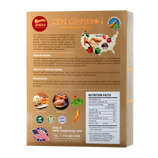 Foto 6 | Foto 6 | Rebanada De Ginseng Zen Ginseng American Wisconsin, 4 Oz/caja X4 - Venta Internacional.