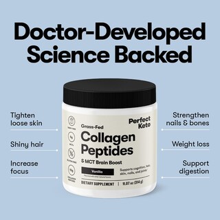 Foto 7 | Foto 7 | Proteína En Polvo Con Péptidos De Colágeno Perfect Keto Chocolate - Venta Internacional.