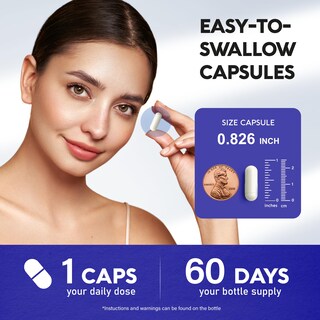 Foto 6 | Foto 6 | Suplemento Cortisol Balance de 600 mg 60 Cápsulas Suministro para 2 Meses - Venta Internacional