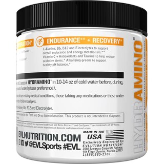 Foto 7 | Foto 7 | Multiplicador De Hidratación Evolution Nutrition Hydramino 30 Serv - Venta Internacional.