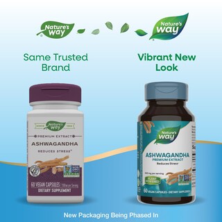 Foto 3 | Foto 3 | Suplemento Nature's Way Con Ashwagandha Que Reduce El Estrés 60 Cápsulas - Venta Internacional.
