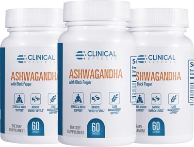Foto 1 | Foto 1 | Suplemento Clinical Effects: Extracto De Raíz De Ashwagandha, 1,3 G - Venta Internacional.